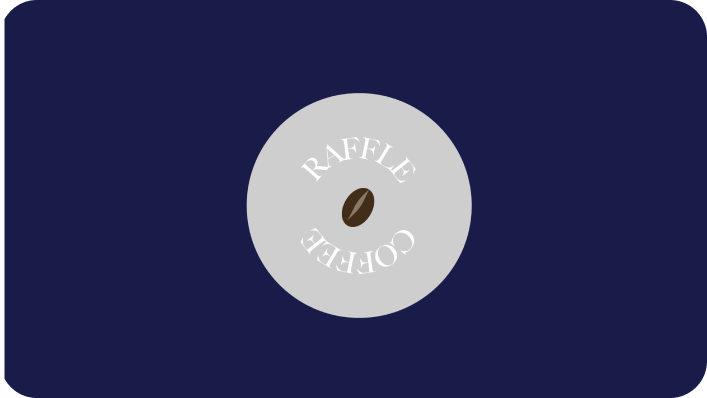 Raffle Coffe Brand Logo